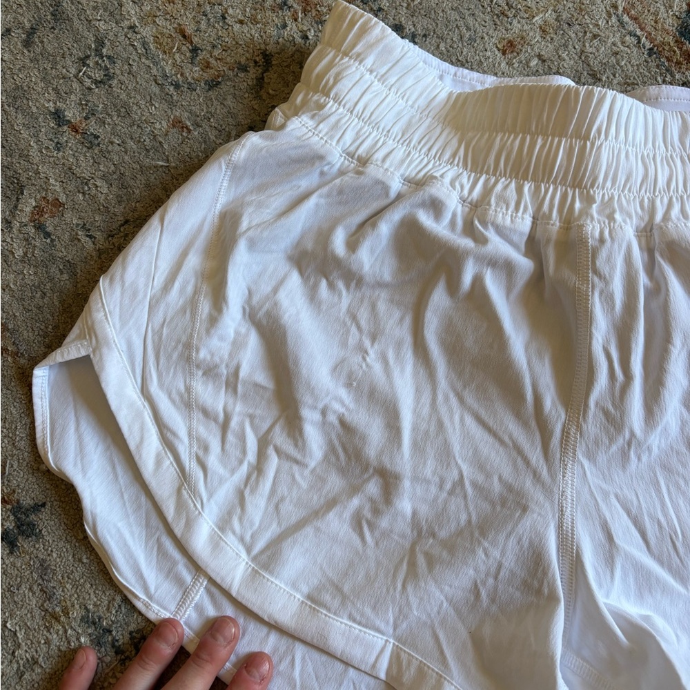 Lululemon white shorts